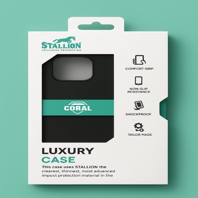 כיסוי קשיח קורל שחור שחור אייפון 11 פרו מקס