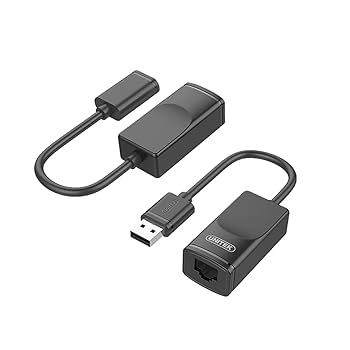 כבל USB 1.1 מאריך דרך RJ45 עד 60 מ׳