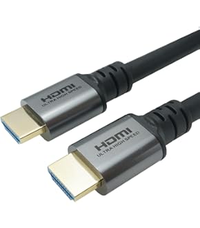 كابل ‎HDMI 8K‎ ‎Ultra High Speed‎ ‎48Gbps‎ ‎2م‎ ‎(‎PS5 / HDR / 24K‎)