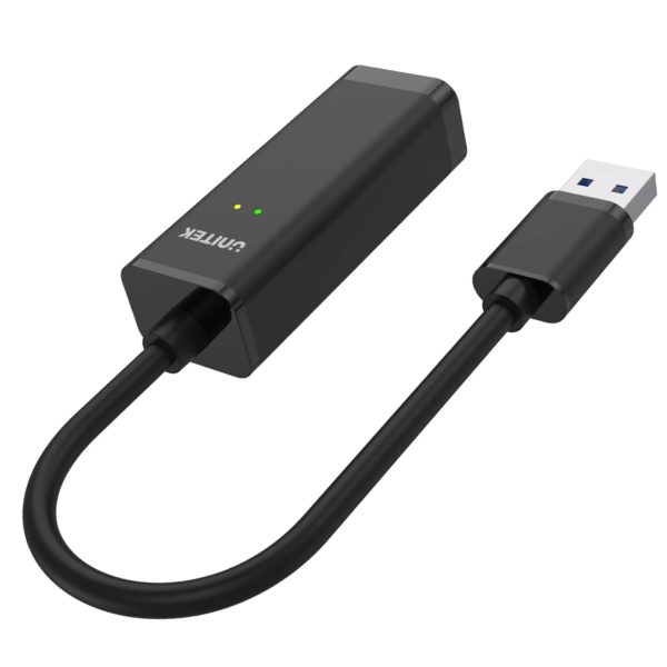 מתאם USB-A 3.0 ל-Ethernet Gigabit – שחור