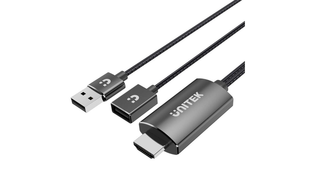 s-l1200 כבל המרת HDMI לסמארטפון באורך 1 מ׳ – מציג את מסך הטלפון על טלוויזיה באיכות גבוהה עם סאונד מסונכרן – תמונה 1
