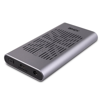 מארז ‎SolidForce‎ ‎Dual M.2 NVMe SSD‎ ‎USB-C 20Gbps‎
